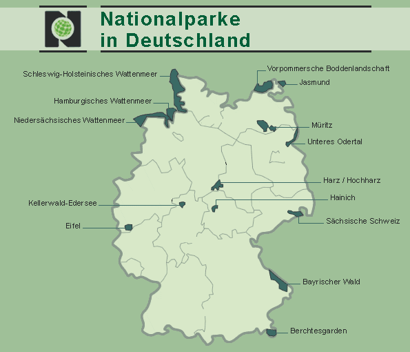 Nationalparke in Deutschland